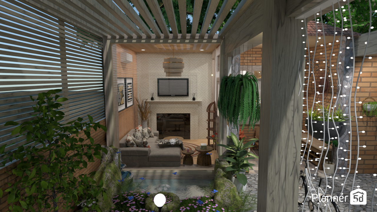 Terrace #8700885 by Elsa V