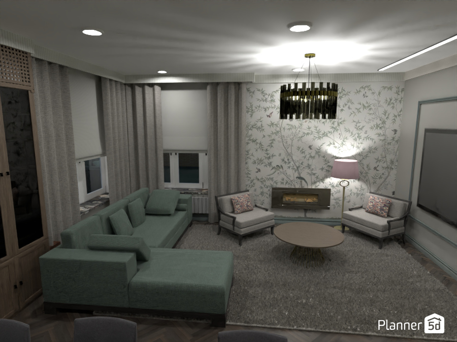 Living room #10269740 by Diana