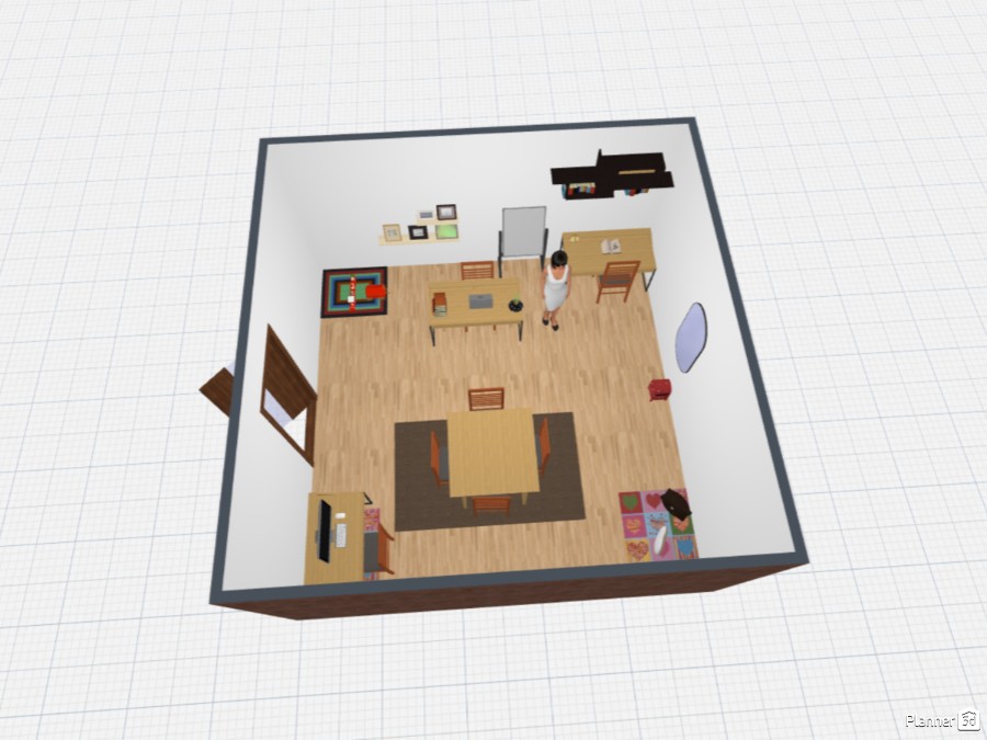 PLANO DEL AULA DE AUDICIÓN Y LENGUAJE HECHO #23385098 by User 158658766