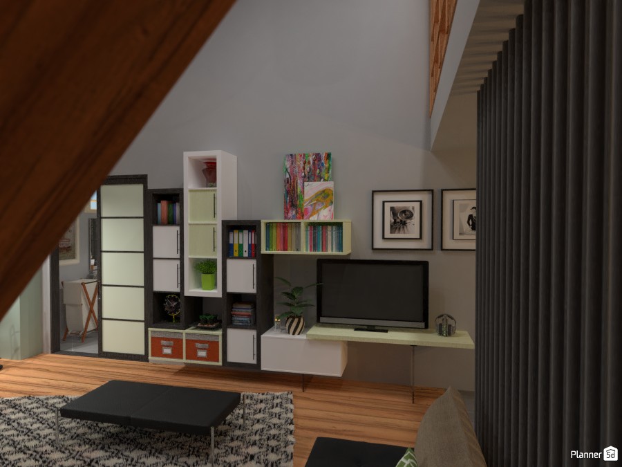 Library in Livingroom #2982899 by Micaela Maccaferri