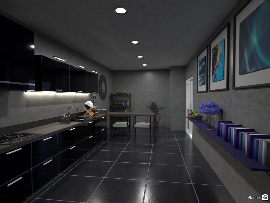 dark kitchen #3472247 by penguin