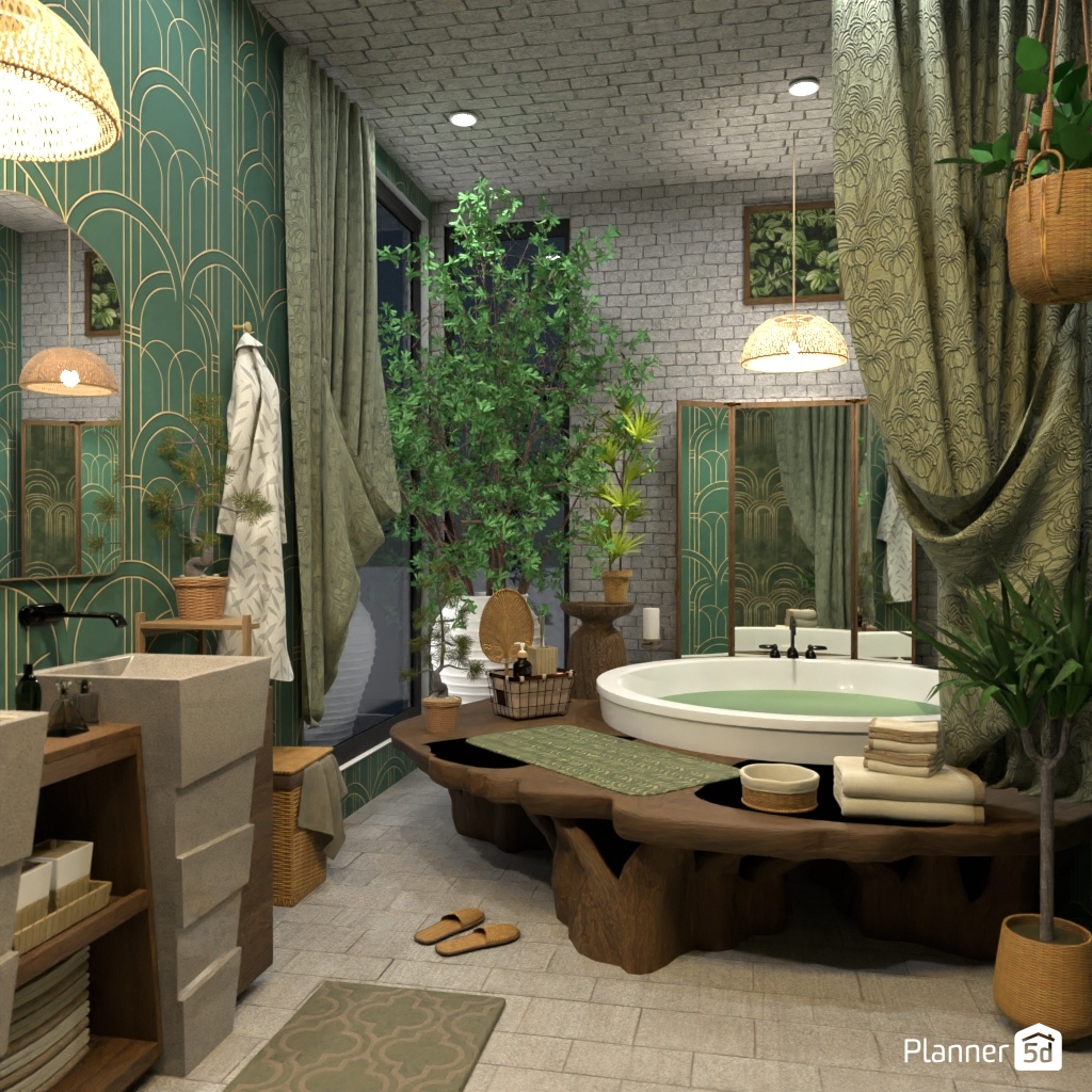 Natural bathroom #22139772 by Editors Choice