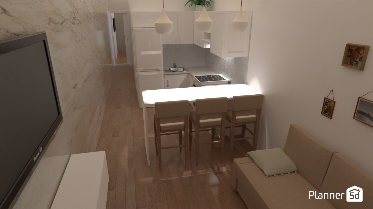 Small Kitchen - Family Duda #20648846 by Lara Estela 🇧🇷