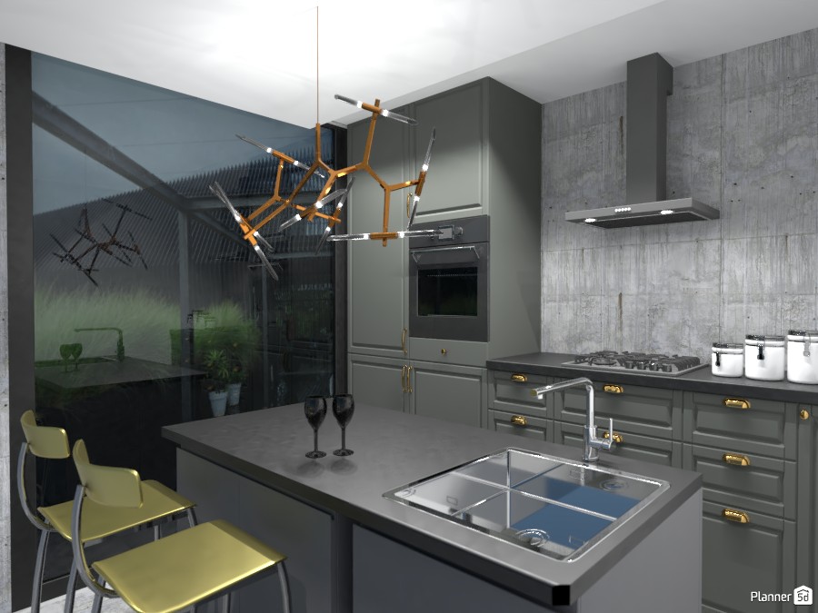 Modern kitchen - Free Online Design | 3D House Ideas - Valery G. by ...