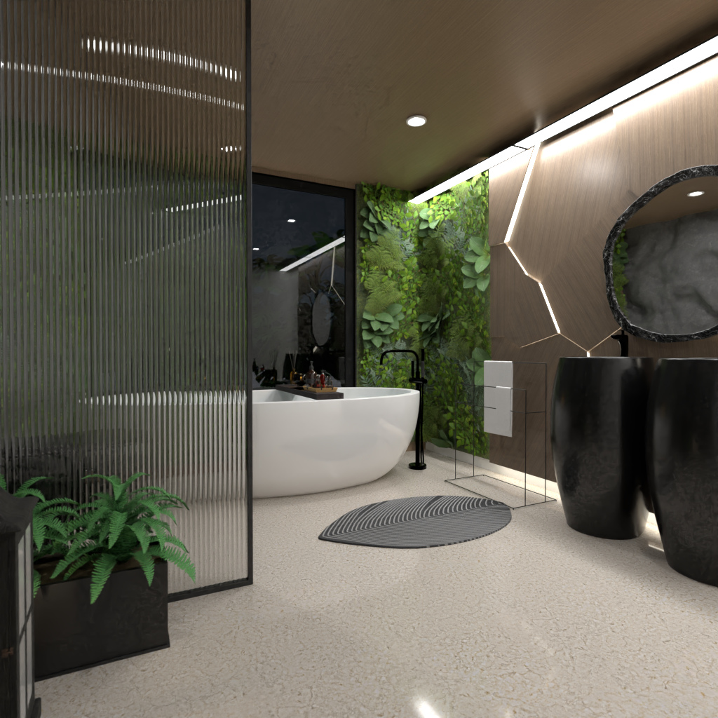 Biophilic Bathroom #13026627 by Editors Choice