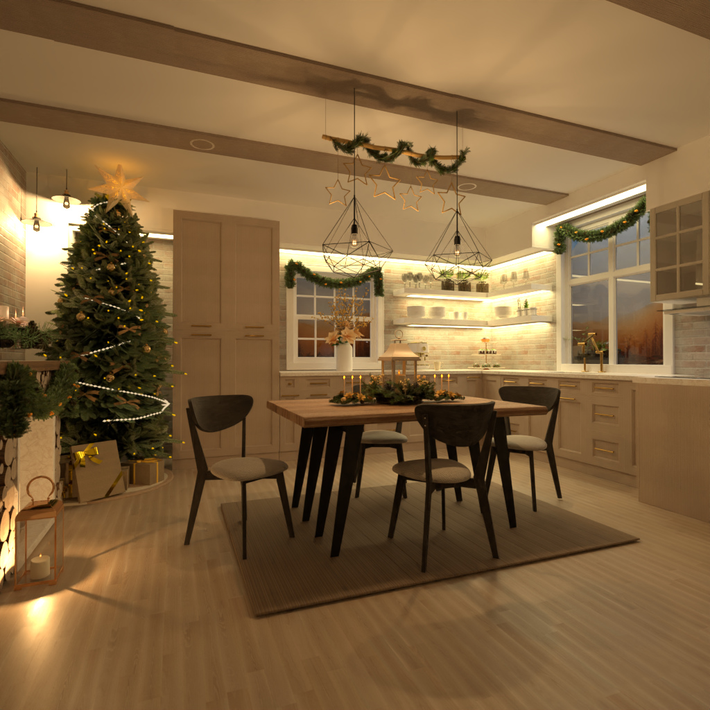 Christmas is coming to.. kitchen #10720404 by Editors Choice