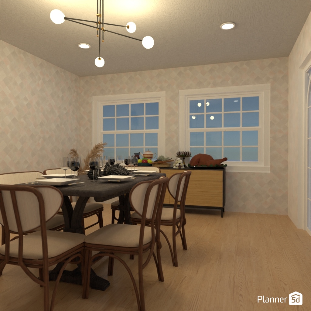 DB: Thanksgiving Day - room shell copy #23415847 by Editors Choice