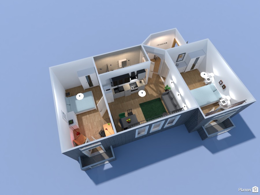 2bedroom flat #3372025 by Jurijs Baranovs