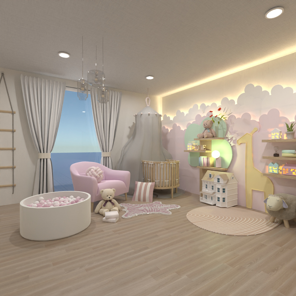 Pink Bedroom #11752868 by Editors Choice