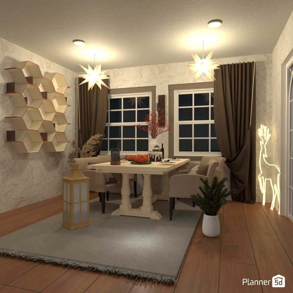 DB: Thanksgiving Day - room shell copy #23405455 by Editors Choice