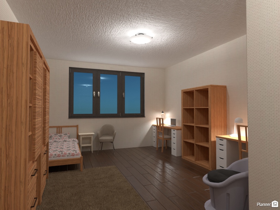 Simple Dorm Room Design 2050166 by Karley Sibert image