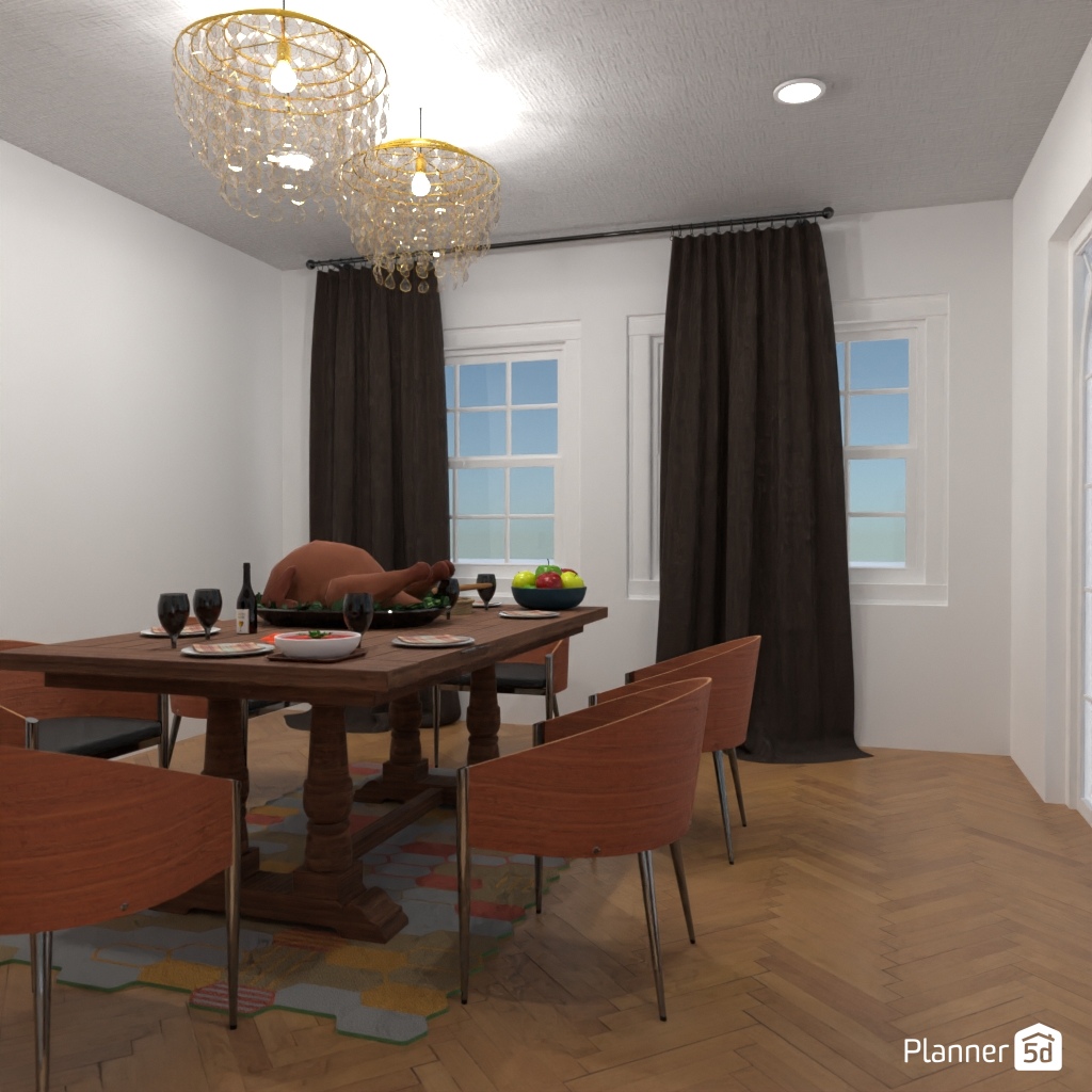 DB: Thanksgiving Day - room shell copy #23443819 by Editors Choice