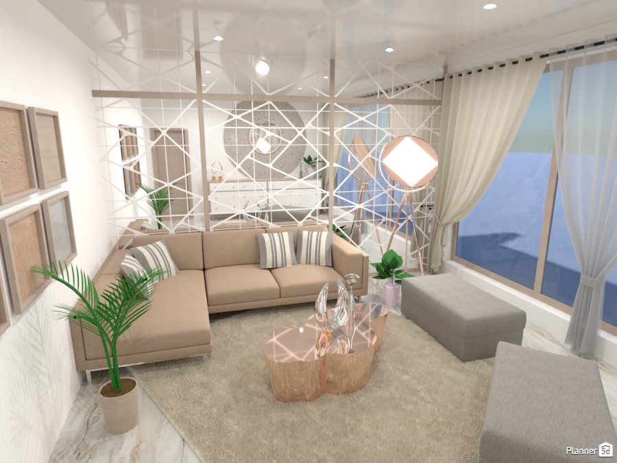 Reflection living room #4960447 by Mia