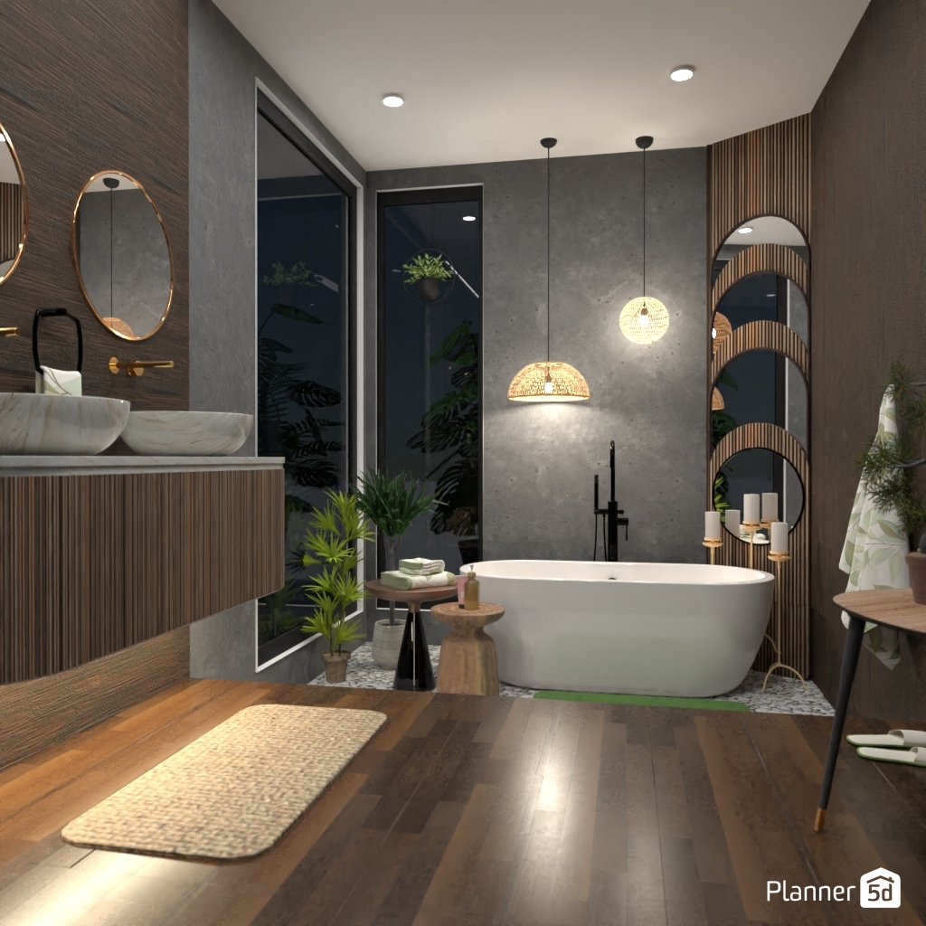 Natural bathroom #22063622 by Editors Choice
