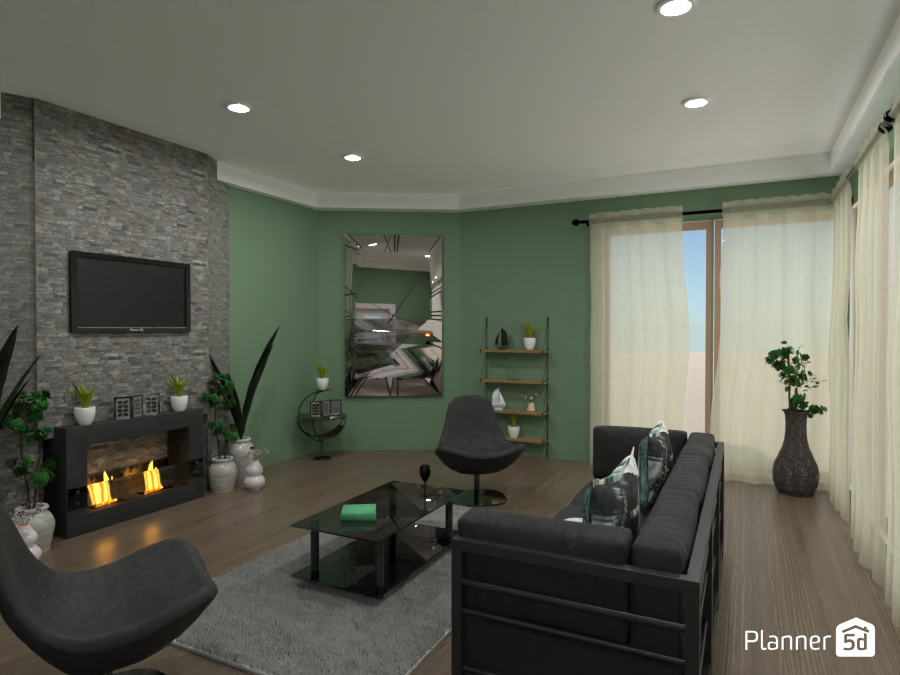 Living room for Superhero : Design battle contest #7789830 by Gabes