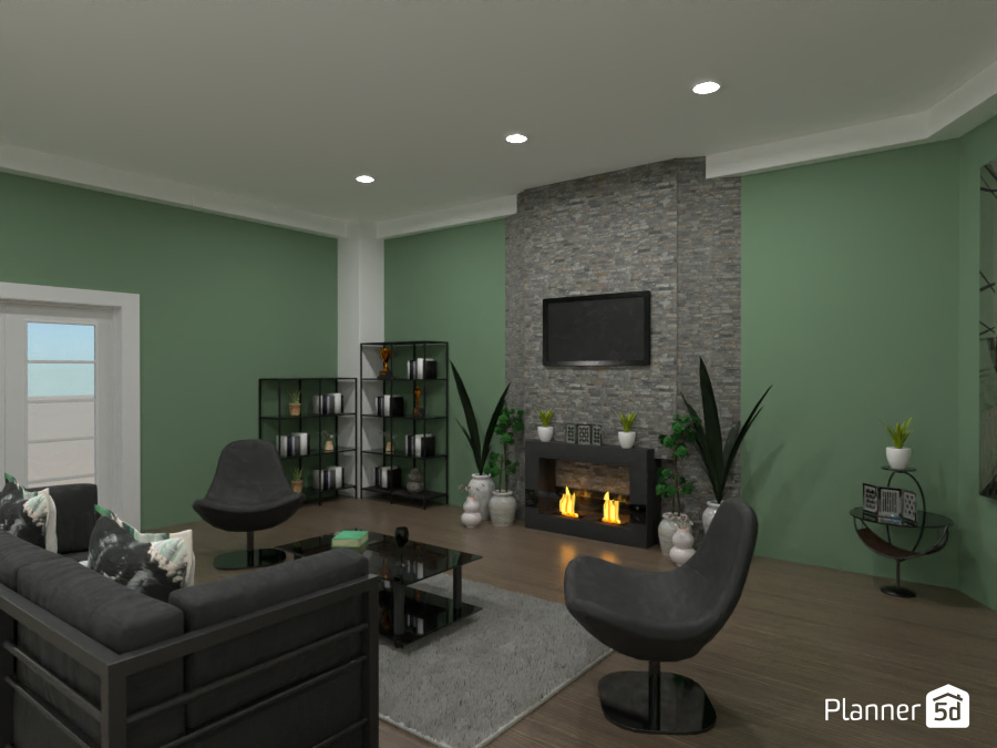 Living room for Superhero : Design battle contest #7789842 by Gabes