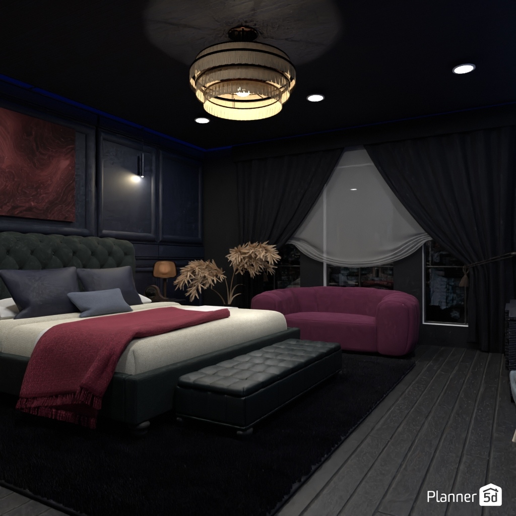 Midnight Mood Room #3392244 by Editors Choice