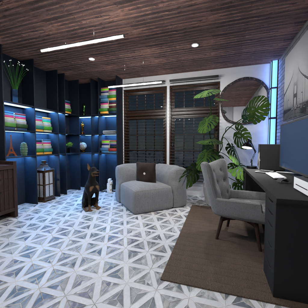 Blue wall #15099423 by Editors Choice