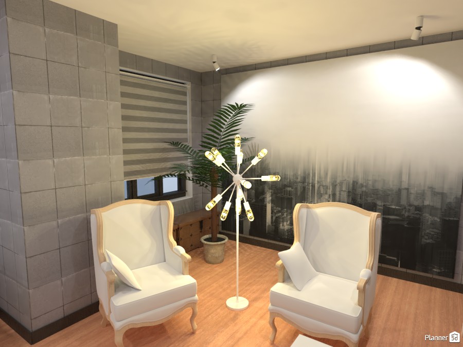 Sala de Estar Estilo Clasico #3563270 by Erika York