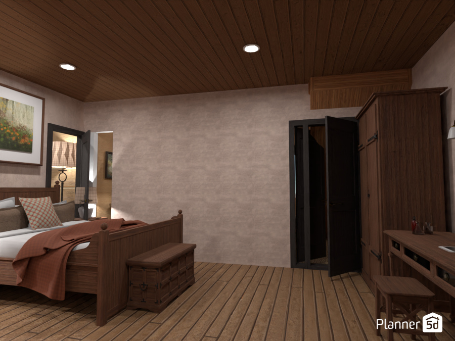 Country Masterbedrrom #9851860 by Home Designer