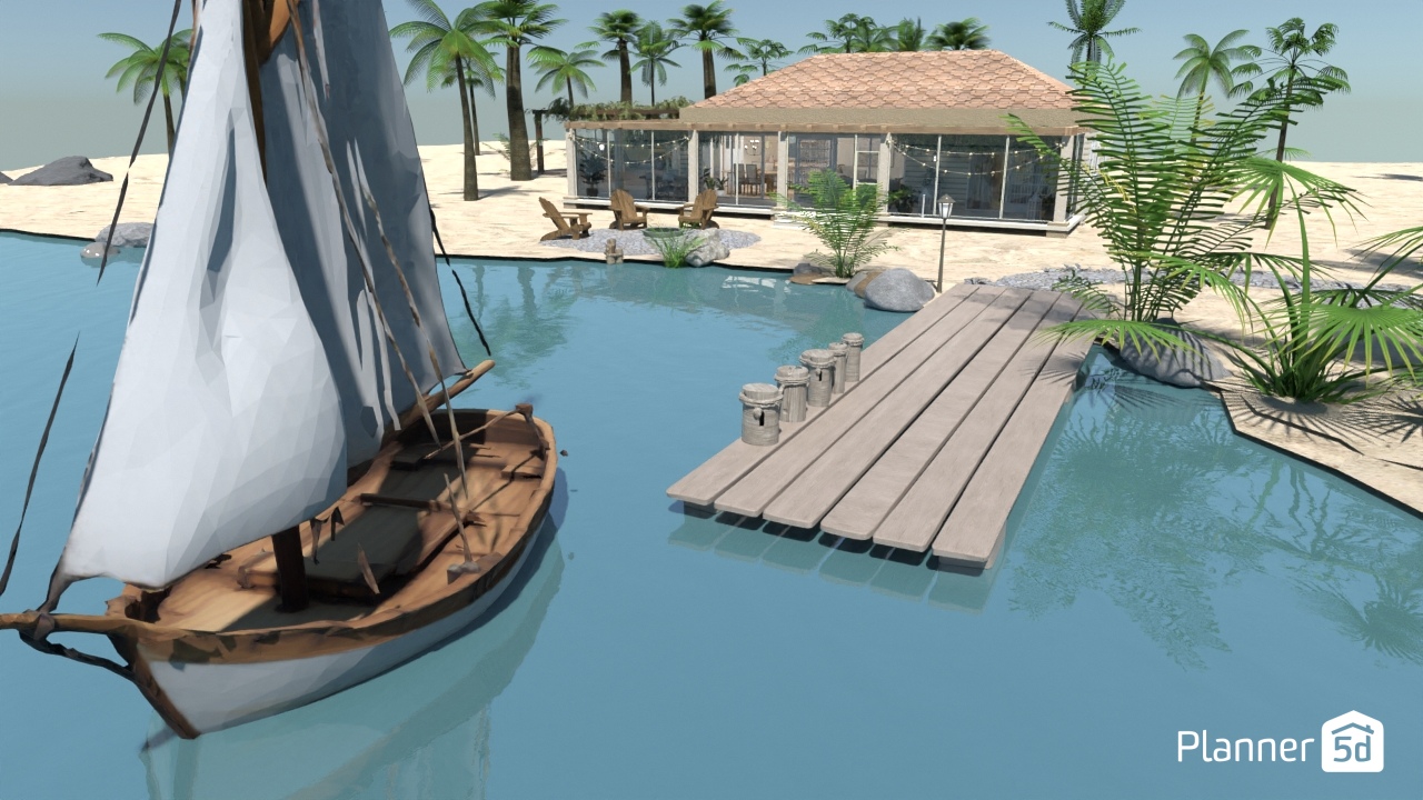 Beach House #3407788 by MDesigns