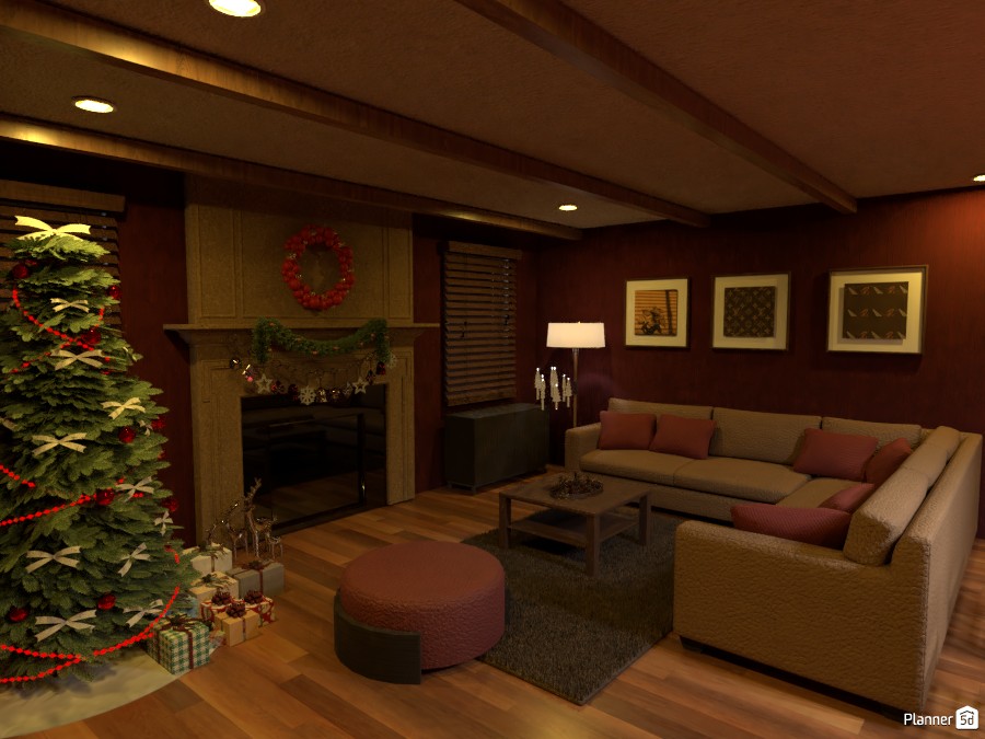 Living Room Christmas Vibes 3792925 by Megan image