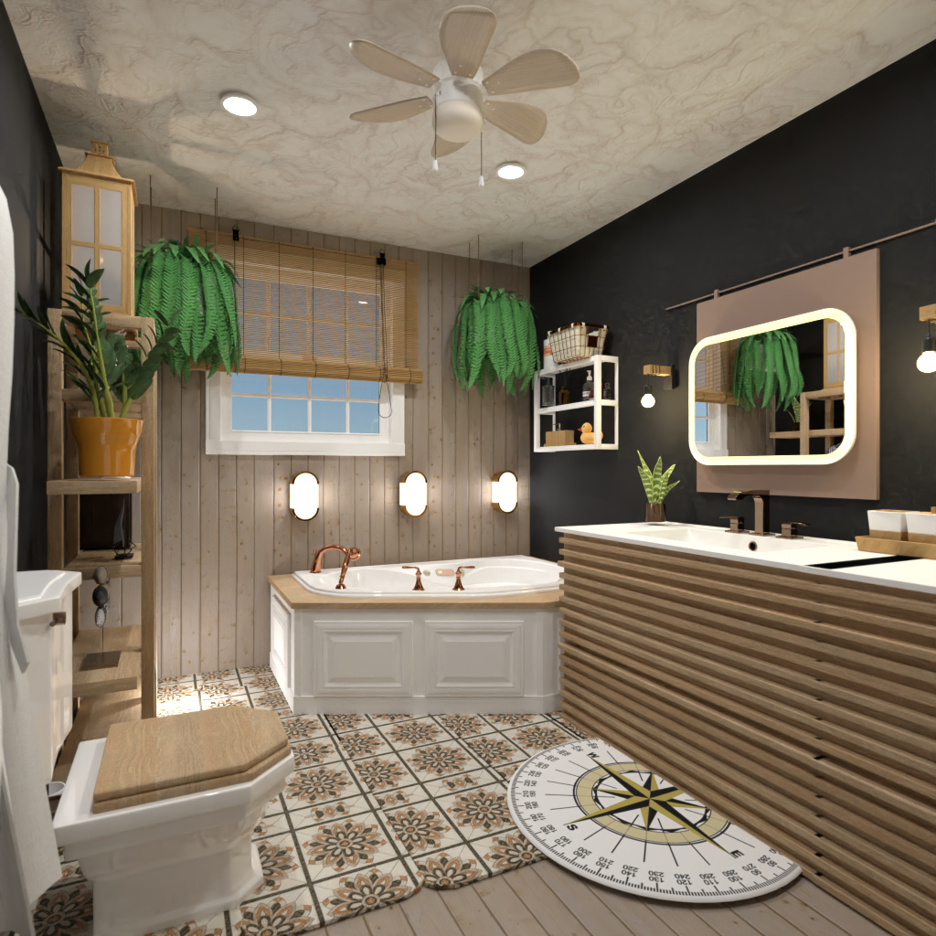 Nautical bathroom #12243991 by Editors Choice