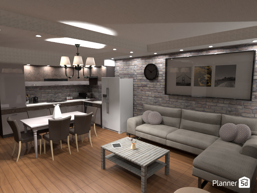 Kitchen / Living Highfields #7212014 by Owen G