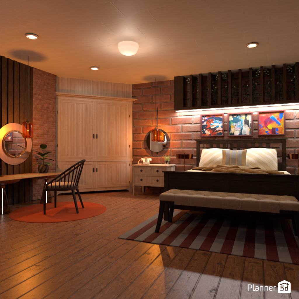 DB: Retro - empty room copy #17826259 by Editors Choice