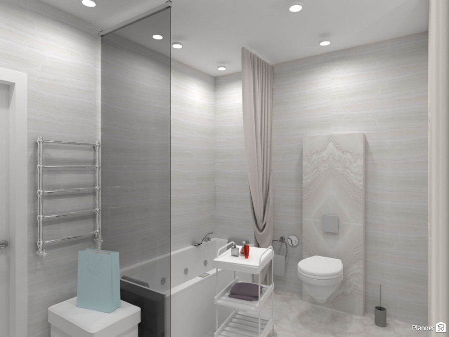Дизайн ванной комнаты неоклассика 2061177 by Татьяна Максимова image