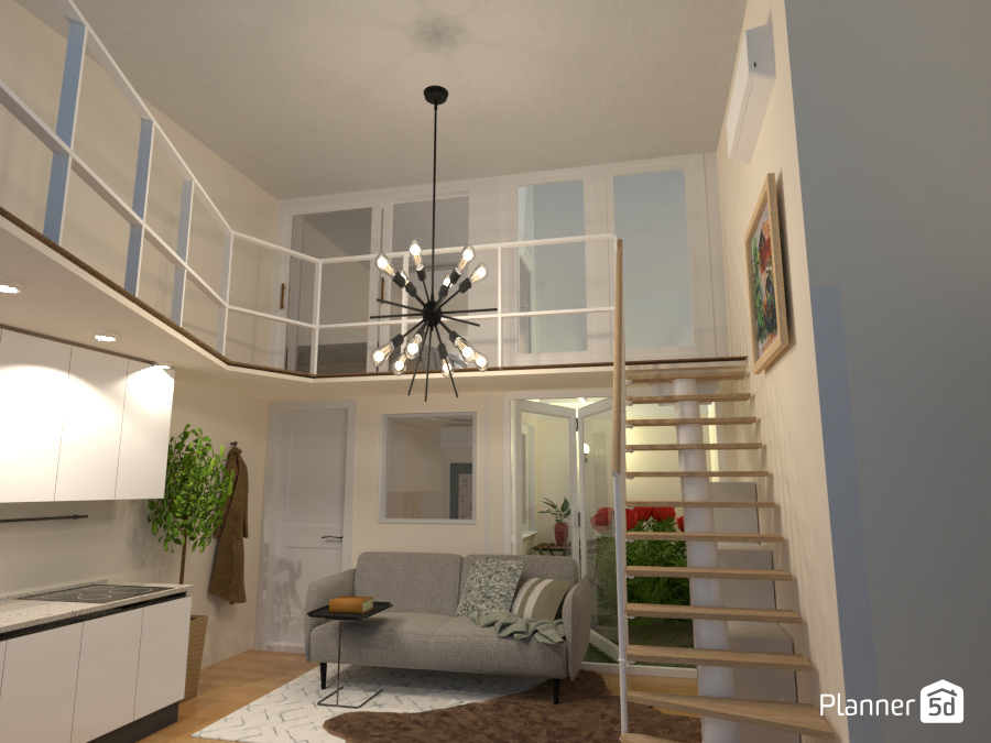 Loft apartment #6449206 by Marco Lam