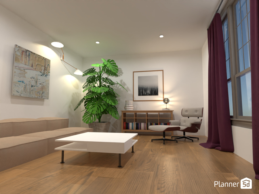 living room #8327449 by polinaminkina
