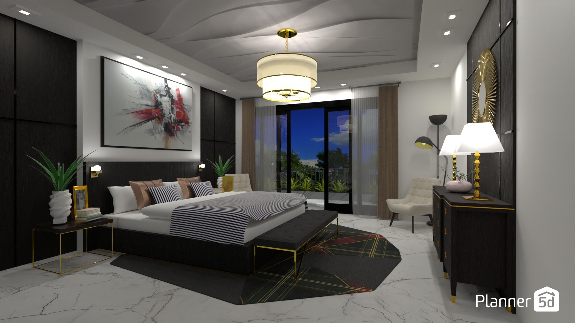 Alcoba minimalista #24540220 by MariaCris