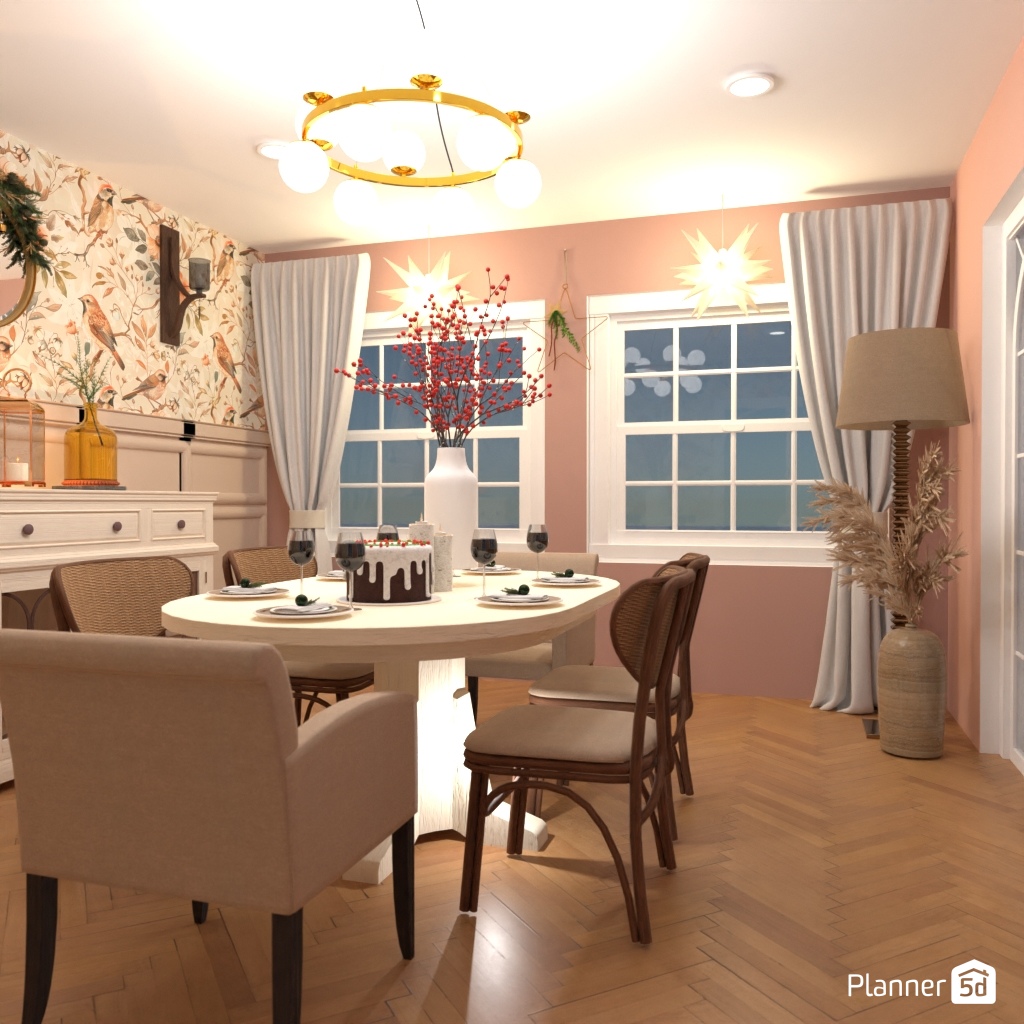 DB: Thanksgiving Day - room shell copy #23407463 by Editors Choice