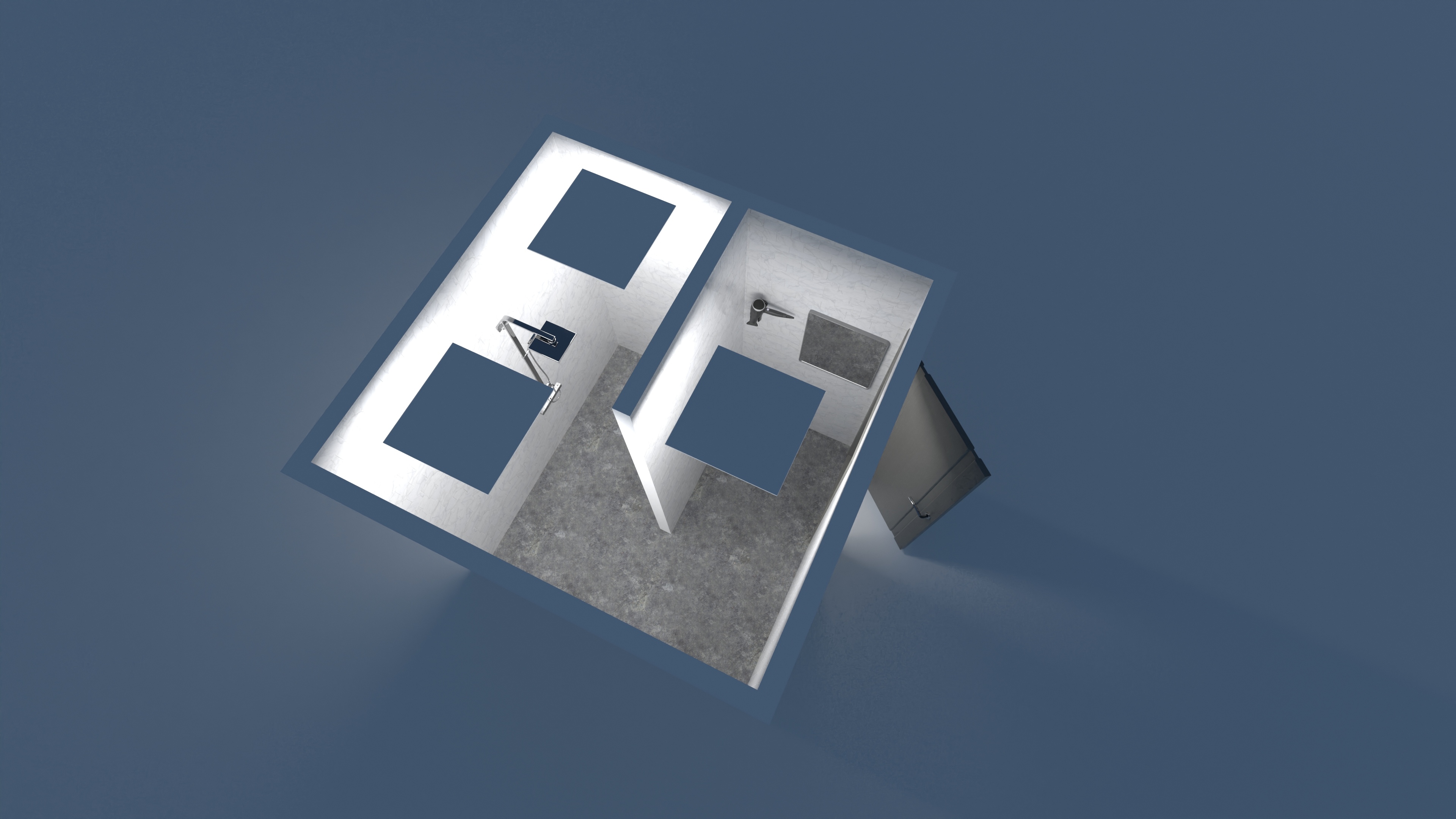 Staff Shower Room - Millennium Point #24528204 by Leo Nelson