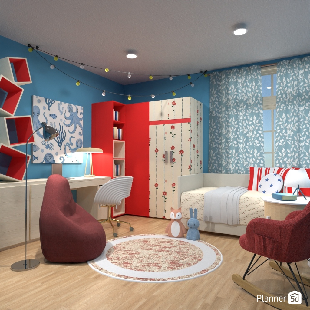Dream Kids room #34390598 by Editors Choice