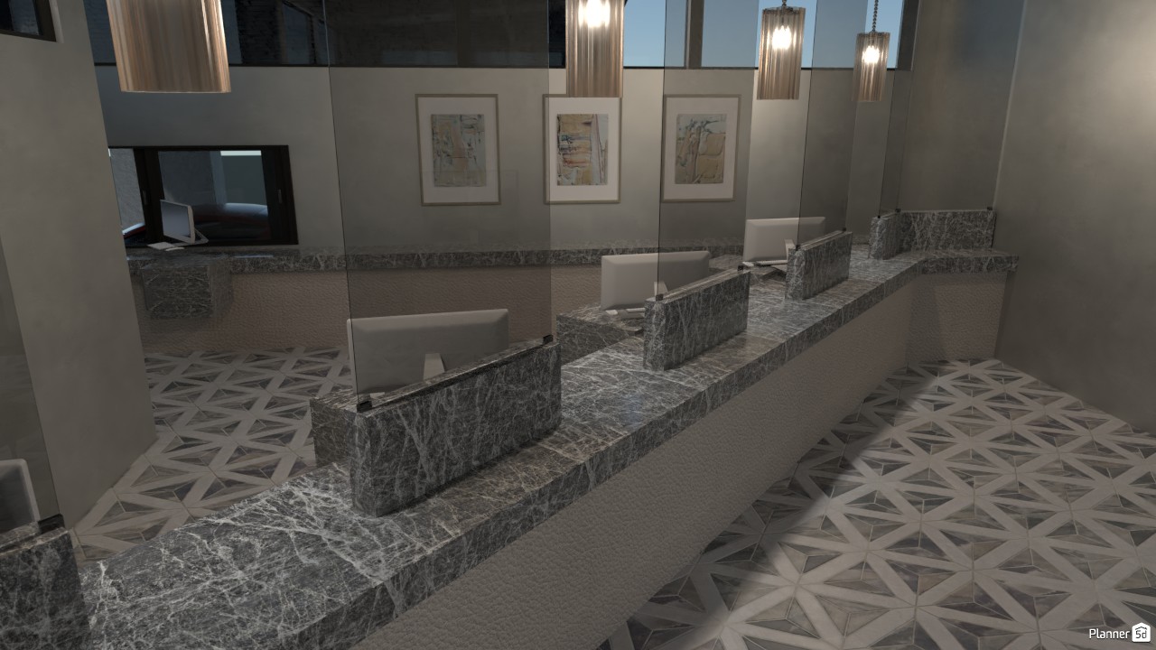 Bank Lobby #3074905 by Amber Delgado