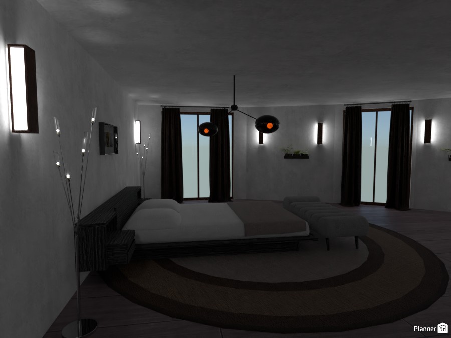 Bed Room- Marble House #3168346 by Yunica Zhao