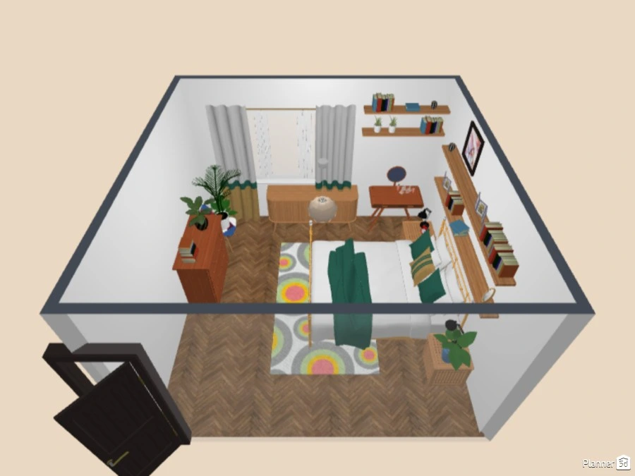 desain kamar penugasan mtk #3096632 by User 116882563