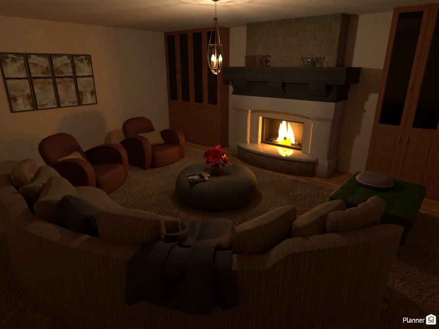 living room #4108438 by Chani