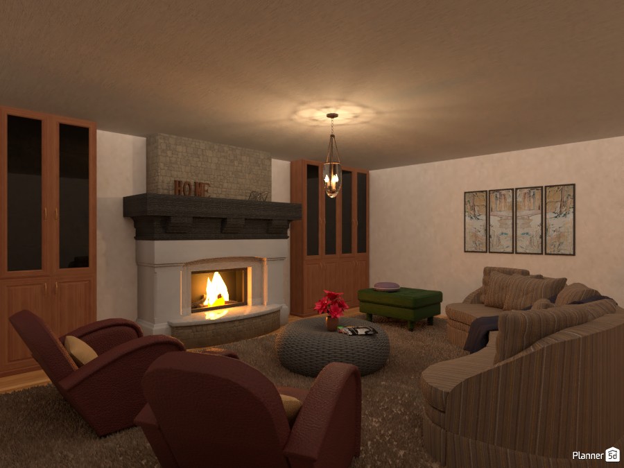 living room #4108502 by Chani