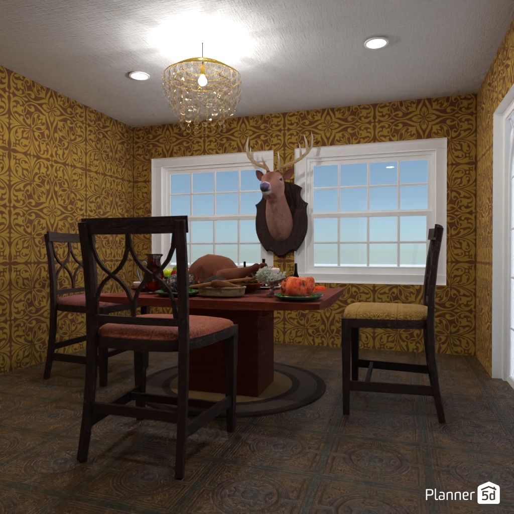 DB: Thanksgiving Day - room shell copy #23405355 by Editors Choice