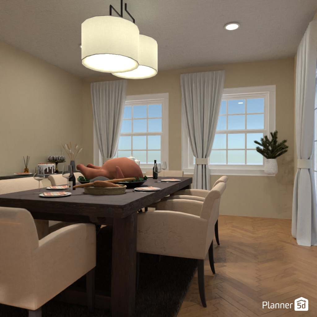 DB: Thanksgiving Day - room shell copy #23422471 by Editors Choice