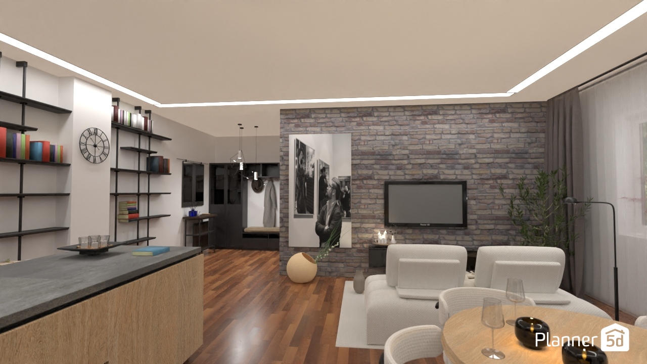 Living Room #27739296 by Donia