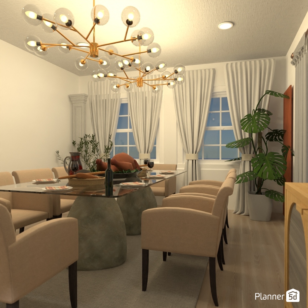 DB: Thanksgiving Day - room shell copy #23419391 by Editors Choice