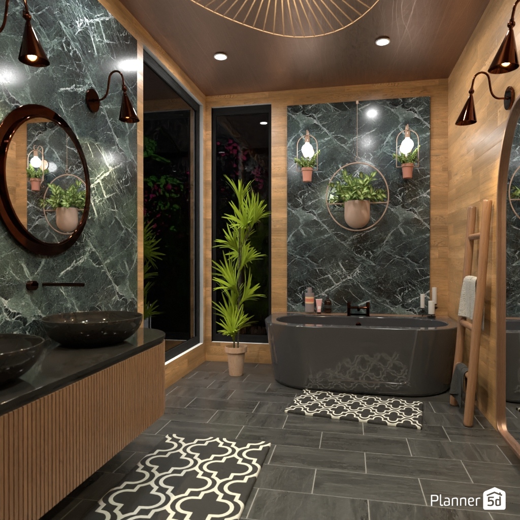 Salle de bain naturelle #22067114 by Editors Choice