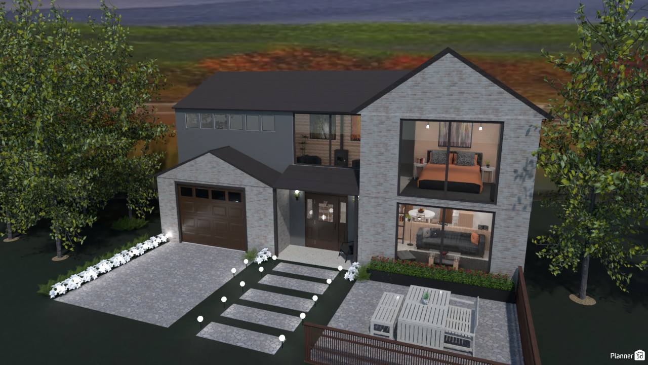 Casa familiar. #3910099 by Hall Pat