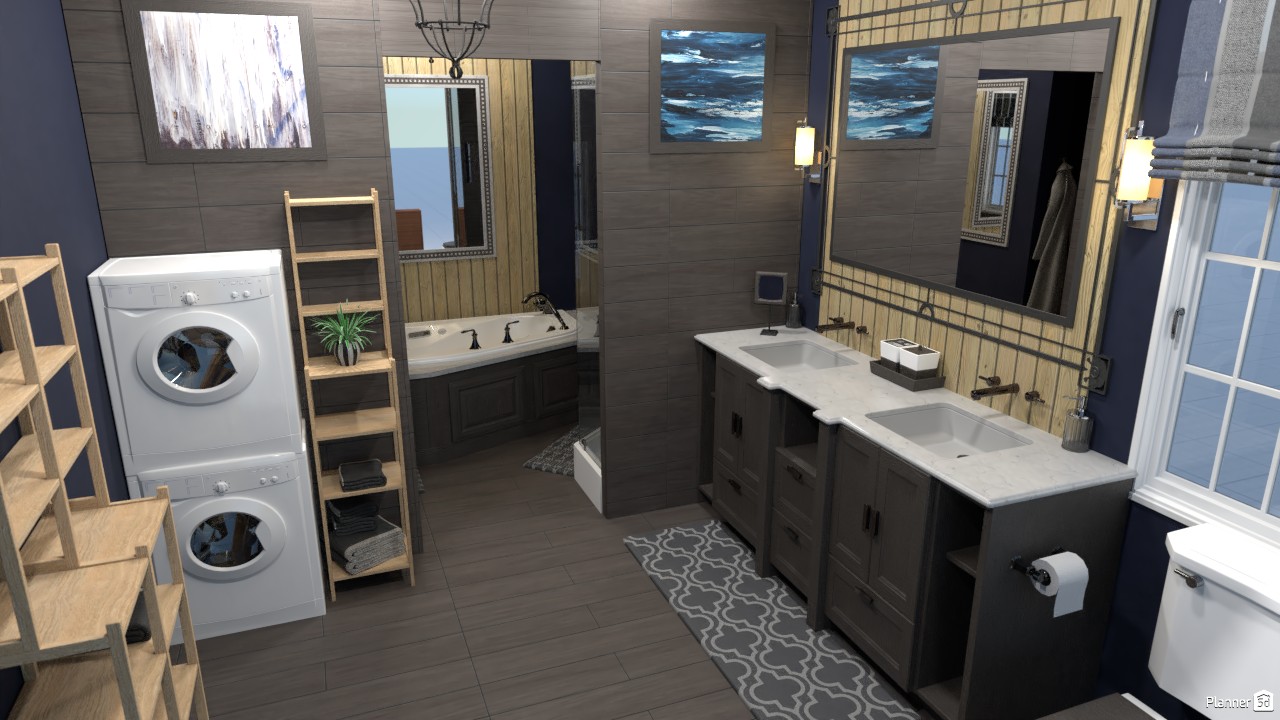 Country Bathroom Render #3889090 by Kelsy