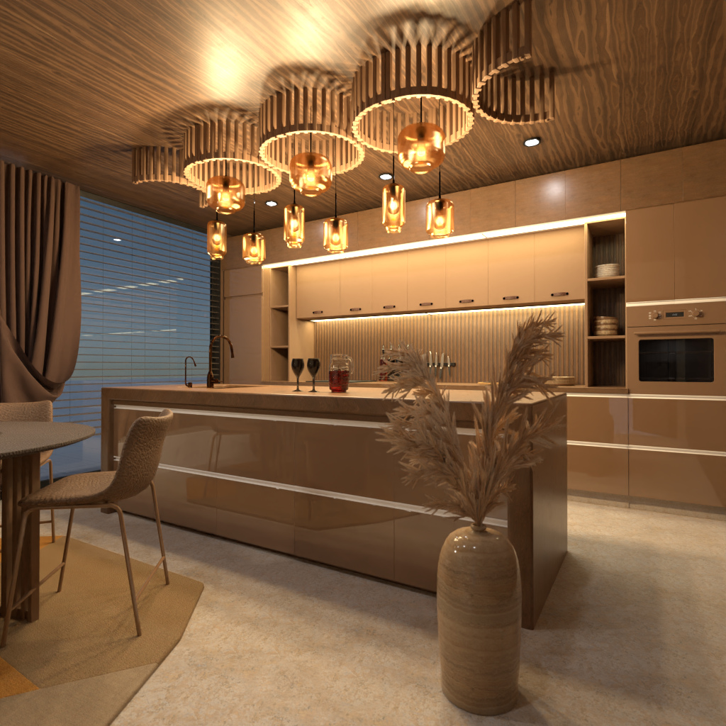 Chocolate kitchen #15030635 by Editors Choice