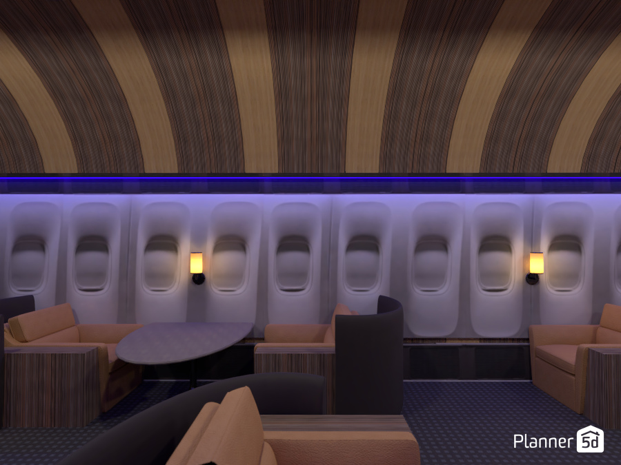 Private Jet Interior Pic 4 ( Side View of Main Cabin) #6195697 by DesignKing